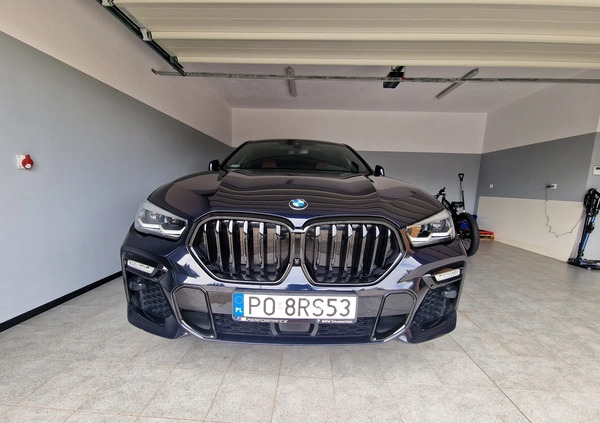 BMW X6 cena 309960 przebieg: 75000, rok produkcji 2020 z Dąbrowa Białostocka małe 172